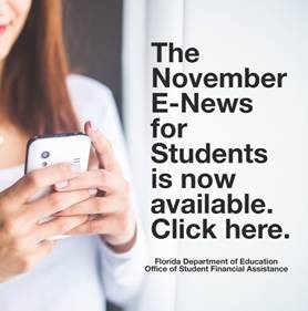 Office of Student Financial Aid November E-News for STUDENTS is now available