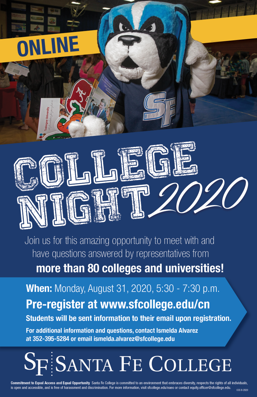 Santa Fe College – College Night 2020
