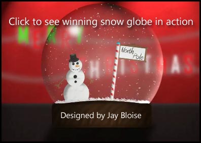 Click to view snow globe in action