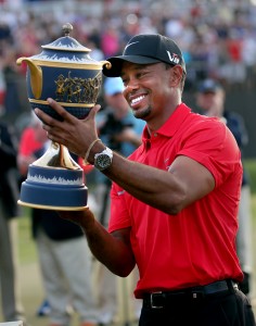 HE IS BACK. Tiger Woods earns his 76th PGA Tour Victory at the World Golf Championship at Doral Country Club on March 10. 