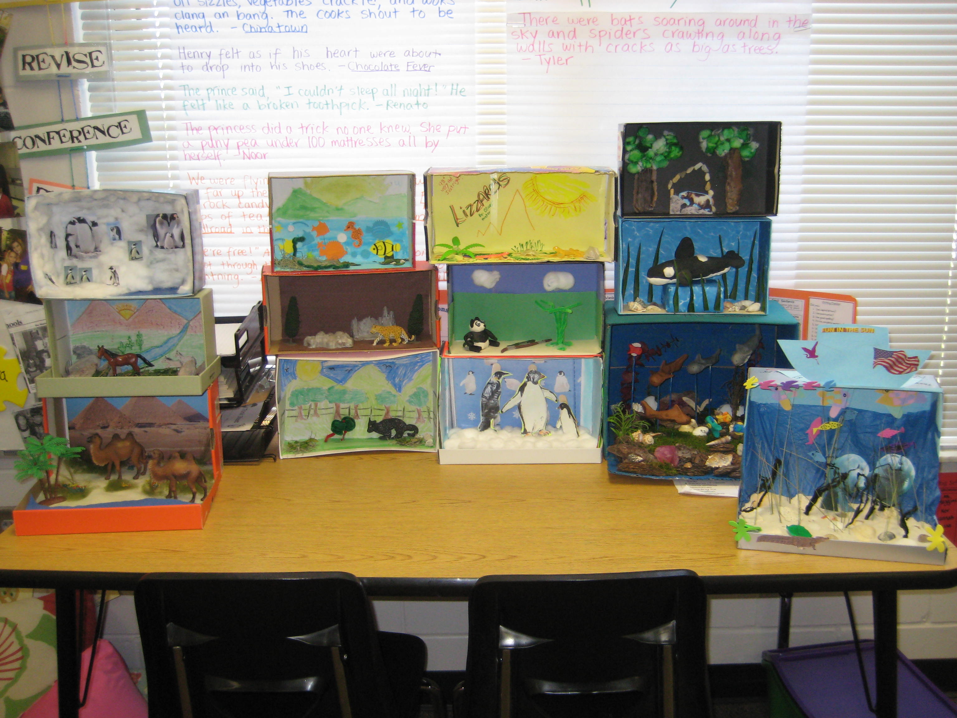 Animal Habitat Diorama Project | Mrs. McBride's Class Family
