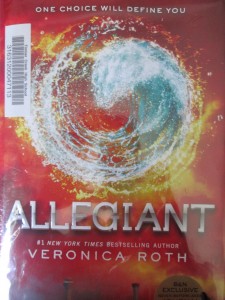 Allegiant's cover embodies the power of the trilogy.