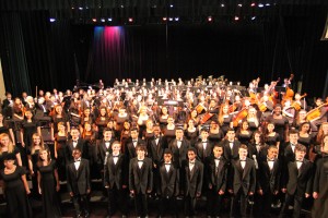 The Philharmonic Orchestra at their Winter Concert that took place on Dec 9