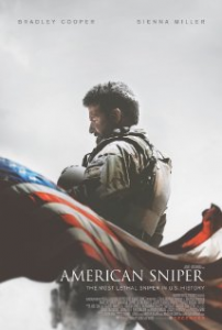 Movie poster for the film "American Sniper."