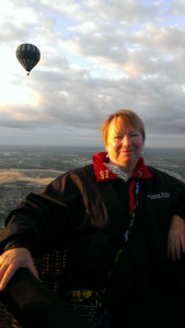 Hot air ballooning. It was awesome!