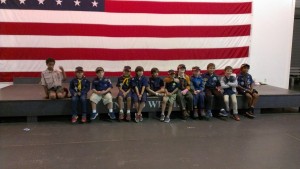 Yorktown trip with our Cub Scouts